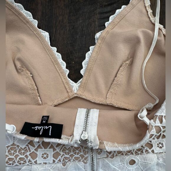 Lulu's White Lace Mini Dress - Picture 10 of 16